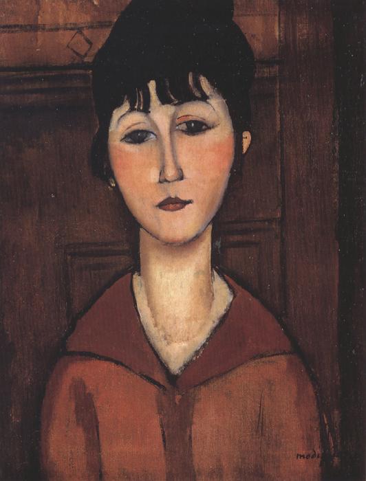 Amedeo Modigliani Ritratto di ragazza or Portrait of a young Woman (mk39) oil painting image